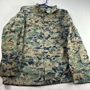 VTG USMC US Marines Woodland Marpat Camouflage Coat Shirt Men's Size M Regular